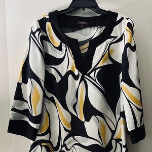 Tesori Printed Blouse